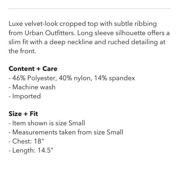 🐈 UO Paradox Ruched Cropped Top (FINAL OFFER!!) - Picture 4 of 8